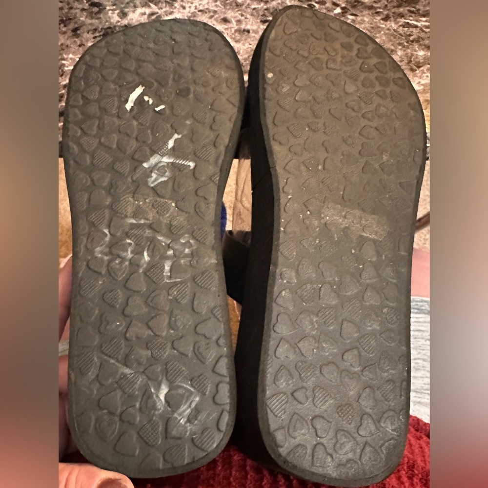 Brighton Slip-on Sandals Black/White Size 9 🔥NEW - Picture 3 of 6